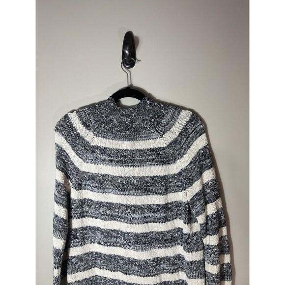 Eddie Bauer Women's Striped Button-Down Cardigan Large - Picture 8 of 11